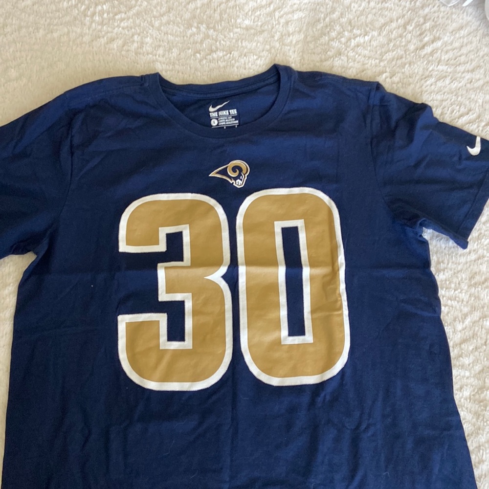 LA Rams Todd Gurley T shirt NIKE.